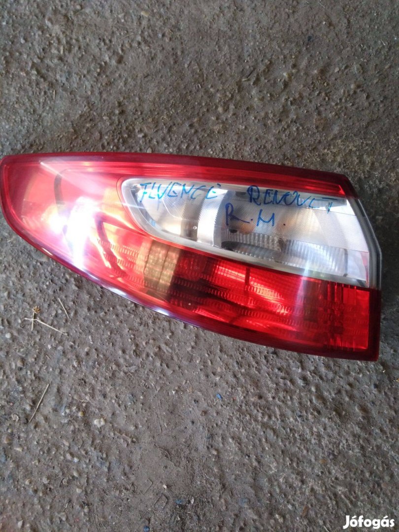 Renault fluence bal hátsó lámpa eladó