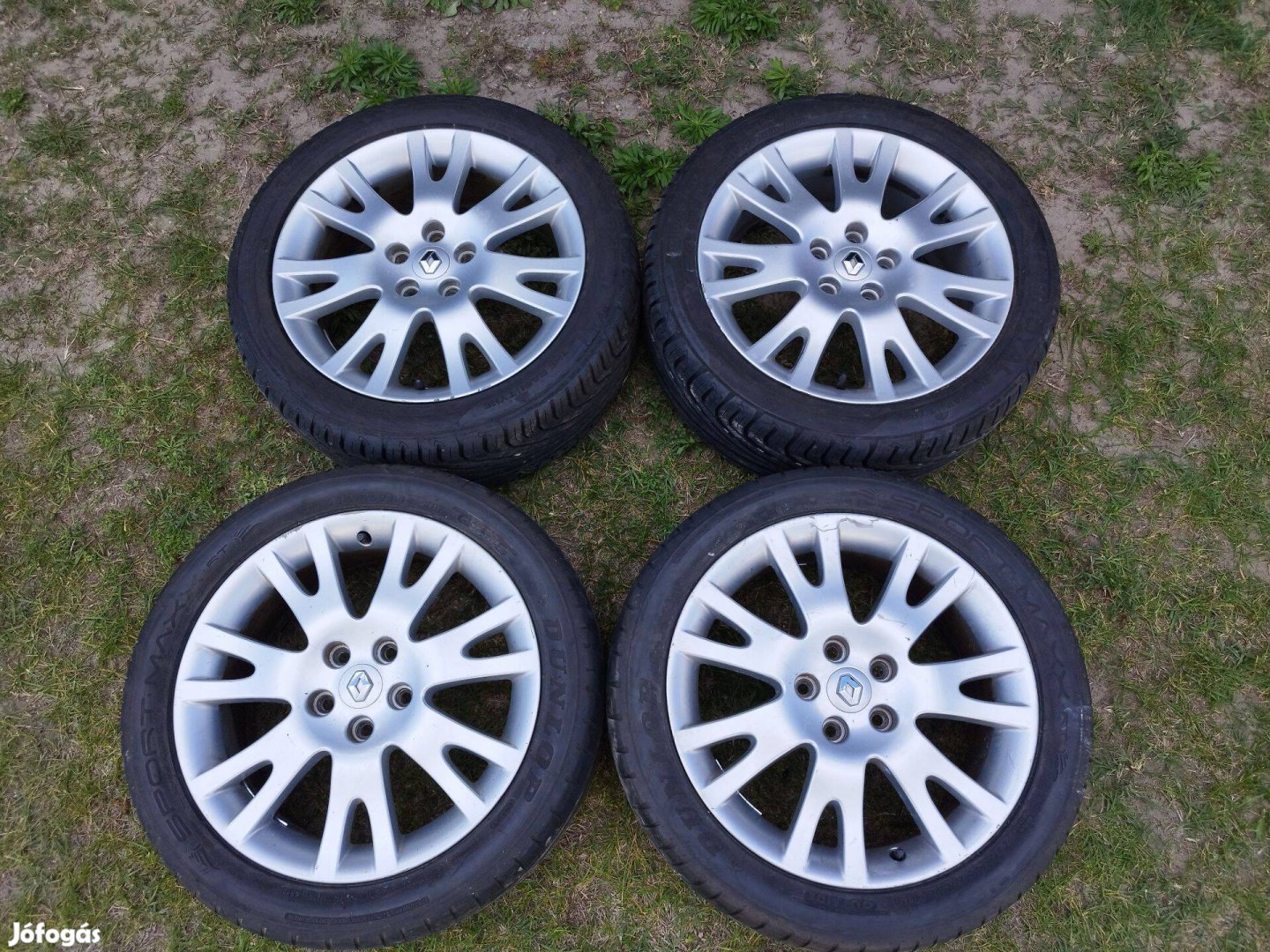 Renault gyári alufelni 17" 5x108