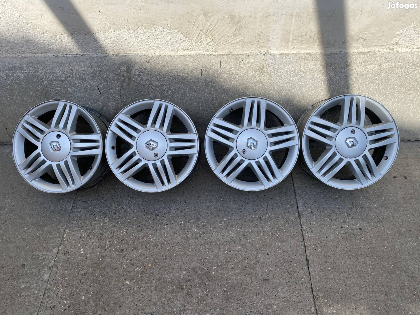 Renault gyári alufelni szett 4x100 16-os