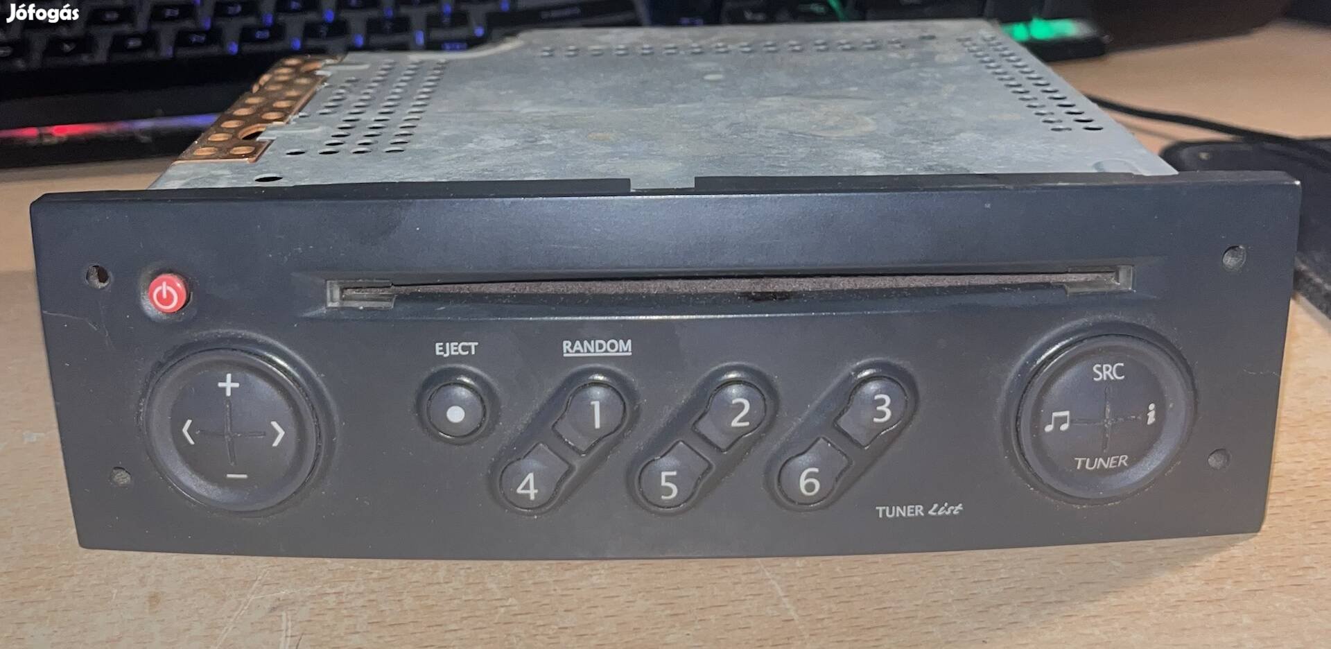 Renault gyári rádióegység - 22DC277/62 (Tuner List)