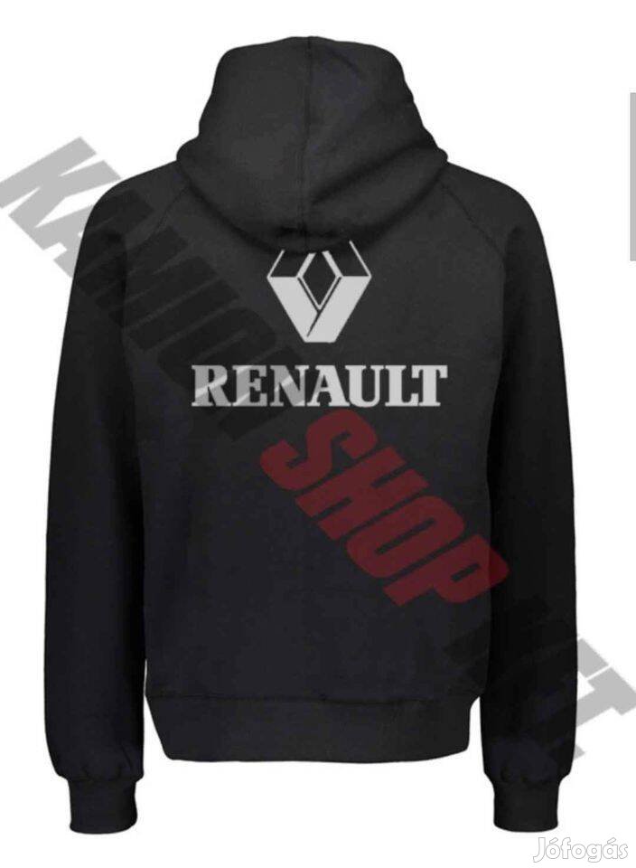 Renault kapucnis zipzáros férfi pulcsi XXL Új