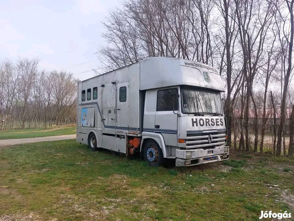 Renault lakó és ló szállító kamion 