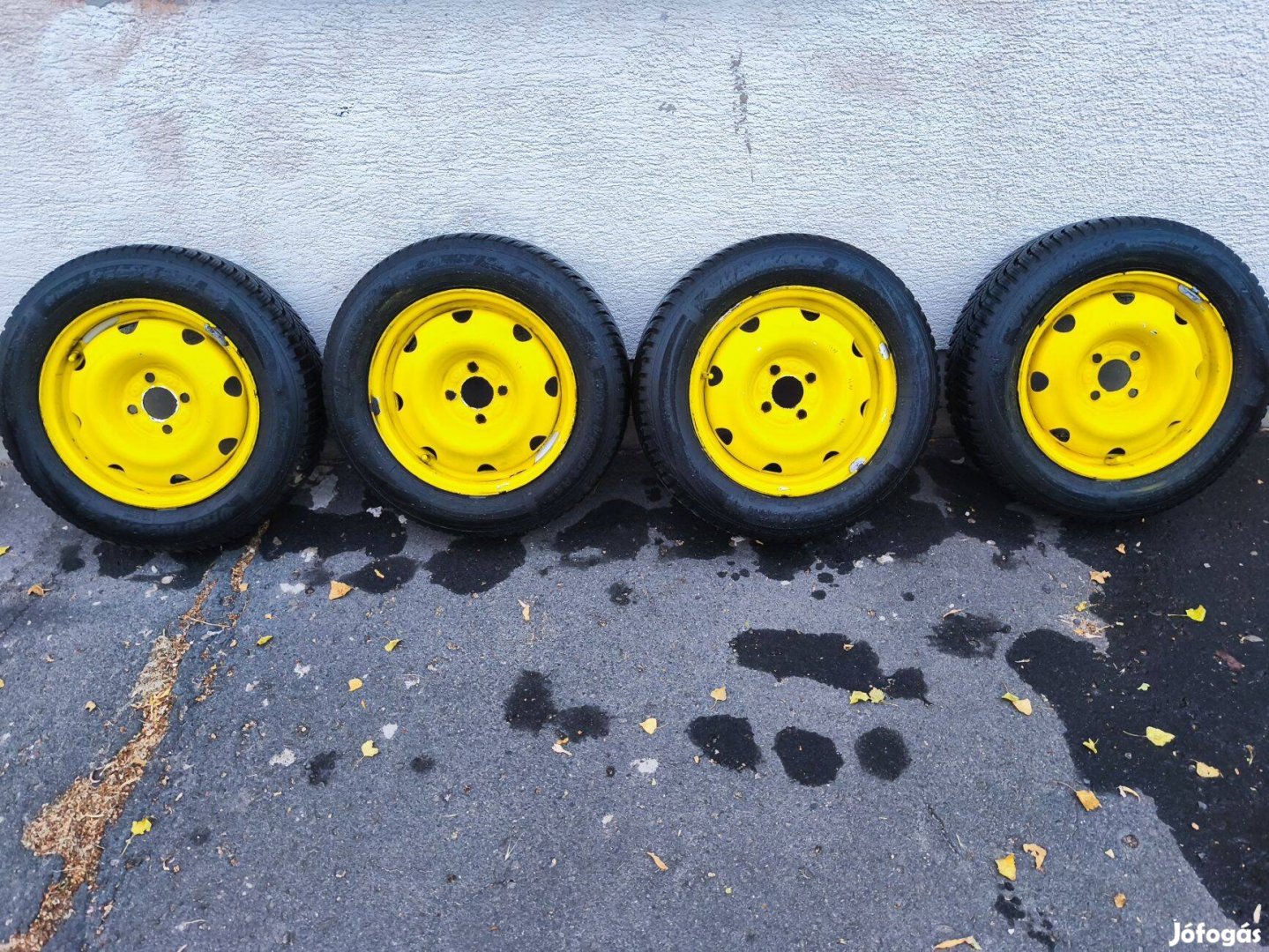 Renault lemezfelni 14" Thalia Clio 4x100 téli gumi 175/65 R14 Hankook
