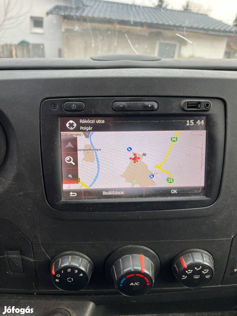 Renault master navigáció opel movano navigáció