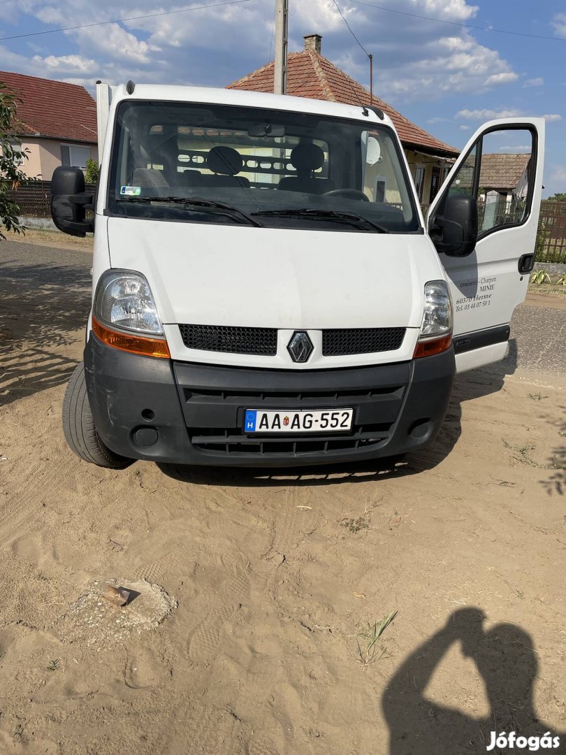 Renault master platós