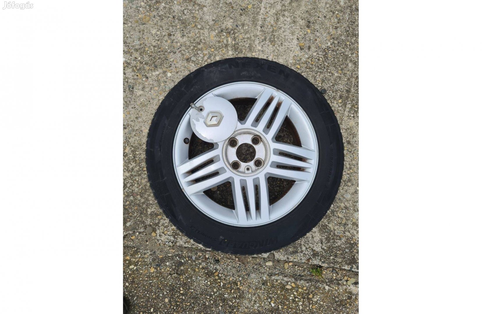 Renault megane 16" aluminium pótkerék