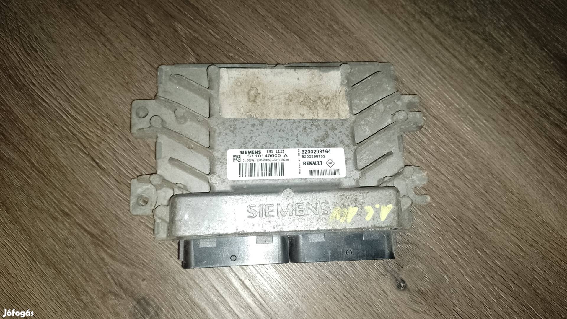 Renault megane 1 1.6 16v motorvezérlő ecu 8200298164