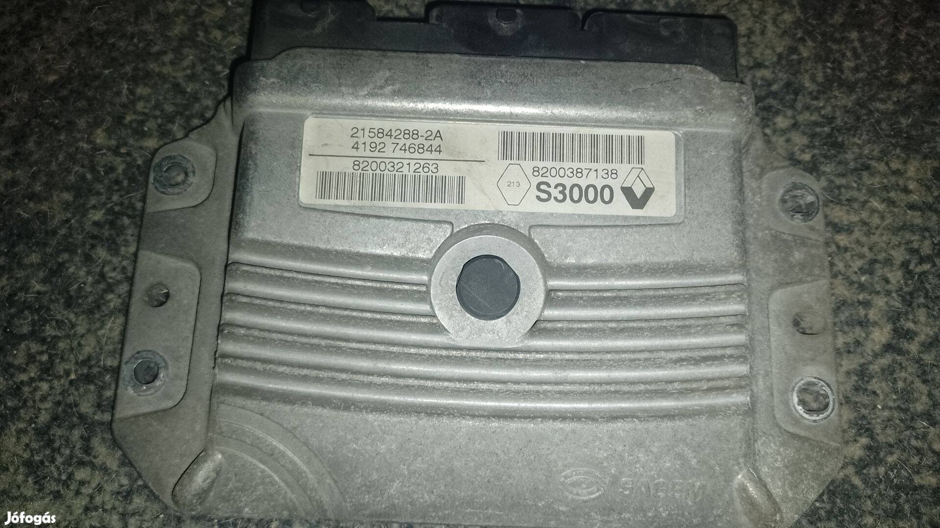 Renault megane 2 1.4 16v motorvezérlő ecu