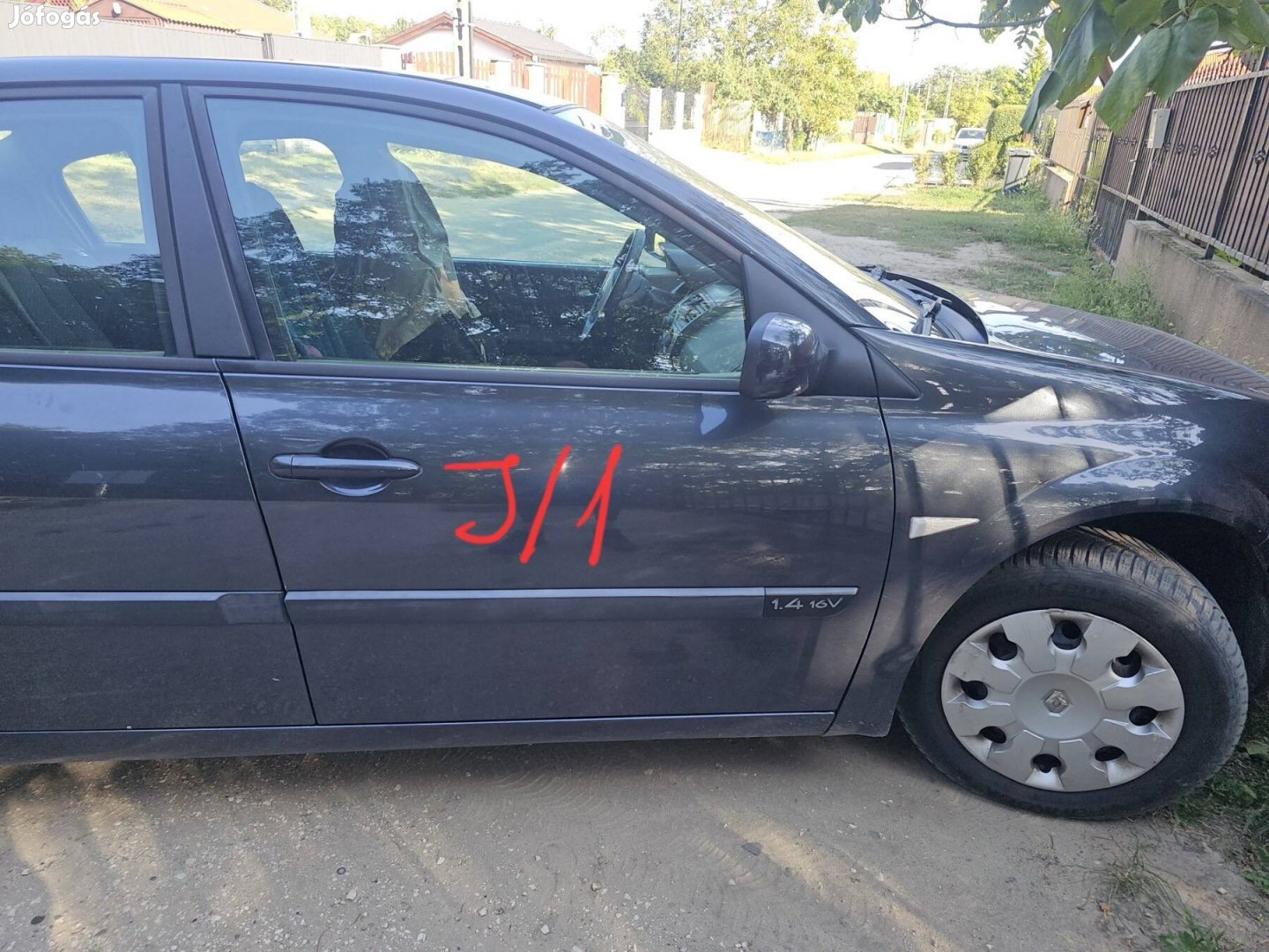 Renault megane 2 grafit ajtó 15000 