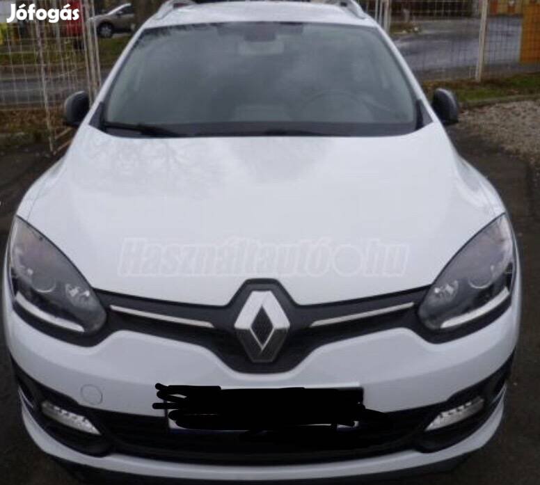 Renault megane III 2014- 3/3 bal ködlámpa takaró crommal