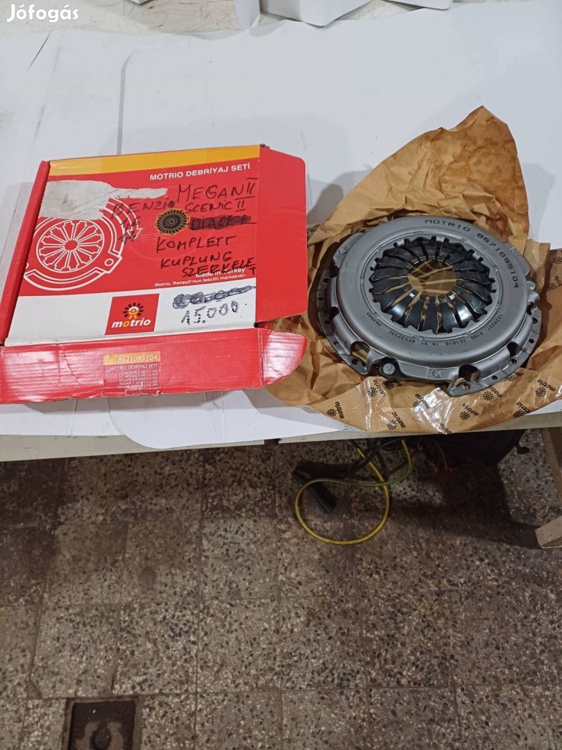Renault megane II- scenic kuplungszerkezet komplett benzines 1,6-1,4