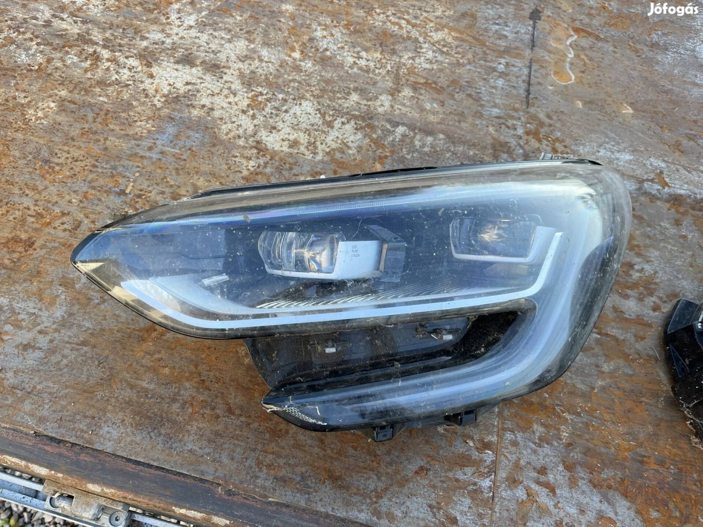 Renault megane led lámpa fényszóró 