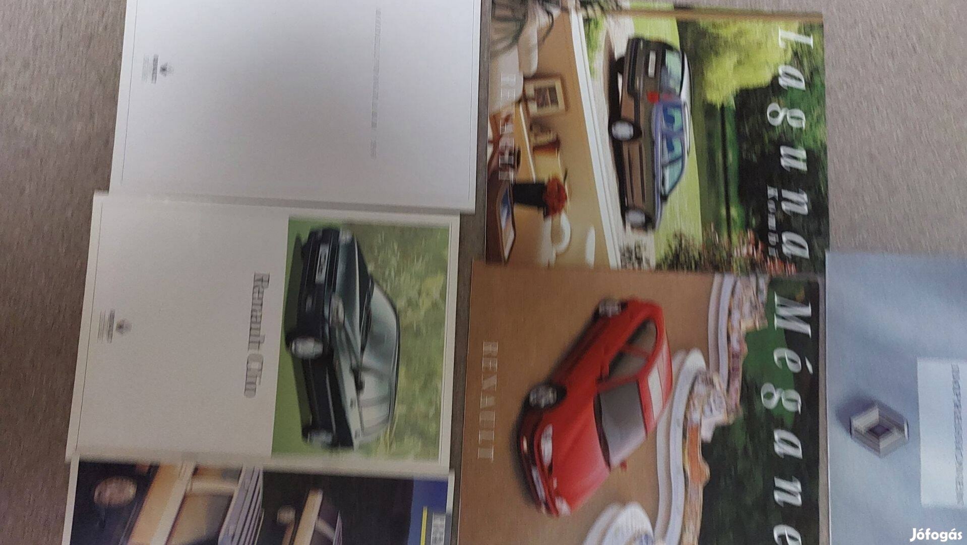 Renault német nyelvű prospektus, katalógus
