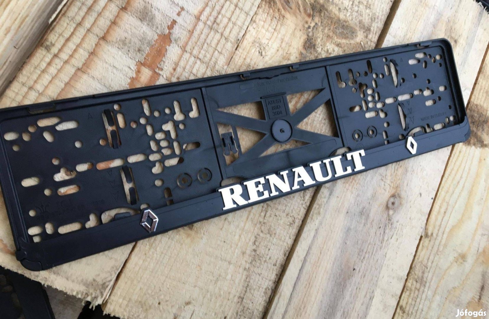 Renault rendszámtábla keret