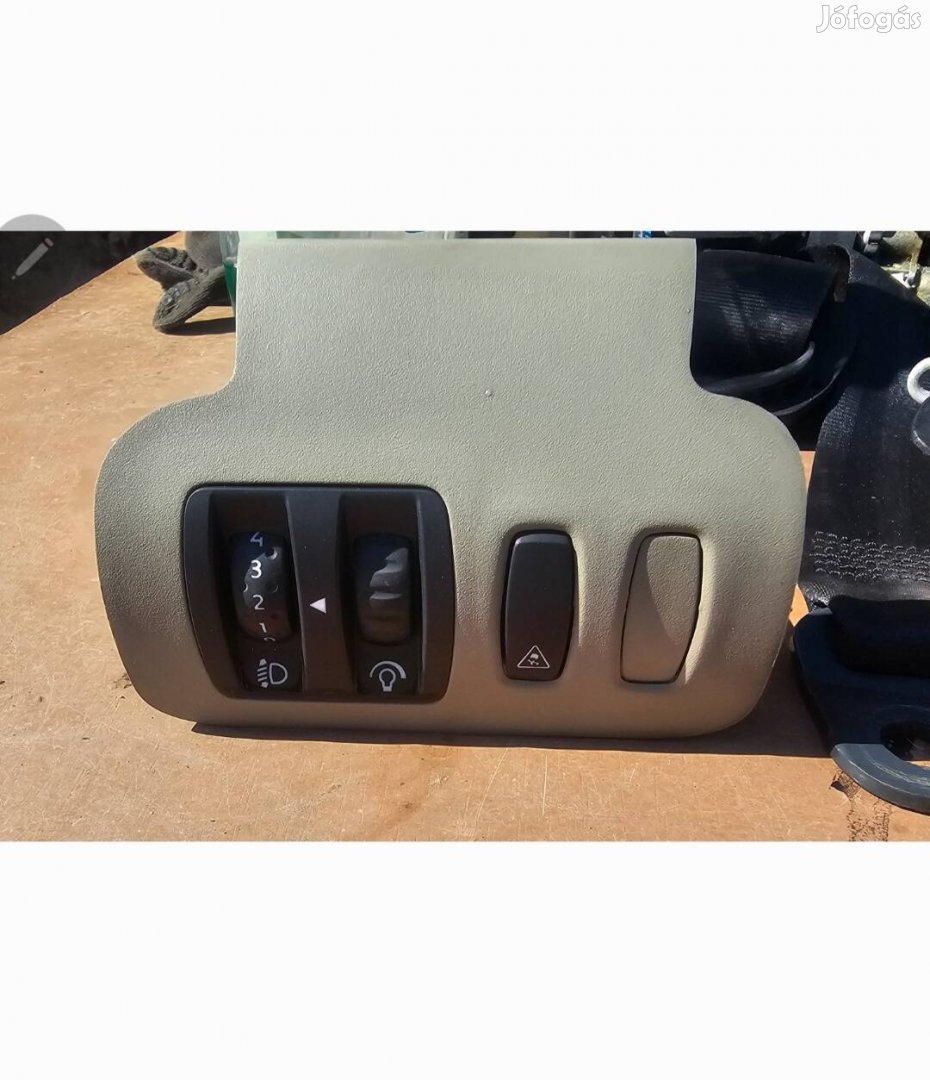 Renault scenic 2 Fényszóró magasság állító kapcsoló 6000