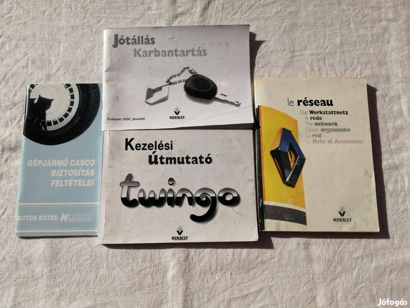 Renault twingo könyvek
