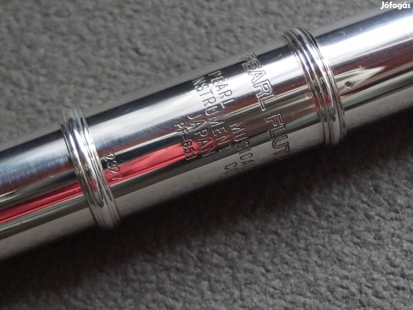 Rendkívüli Pearl P F - 651 ezüstfejes fuvola - Made in Japan