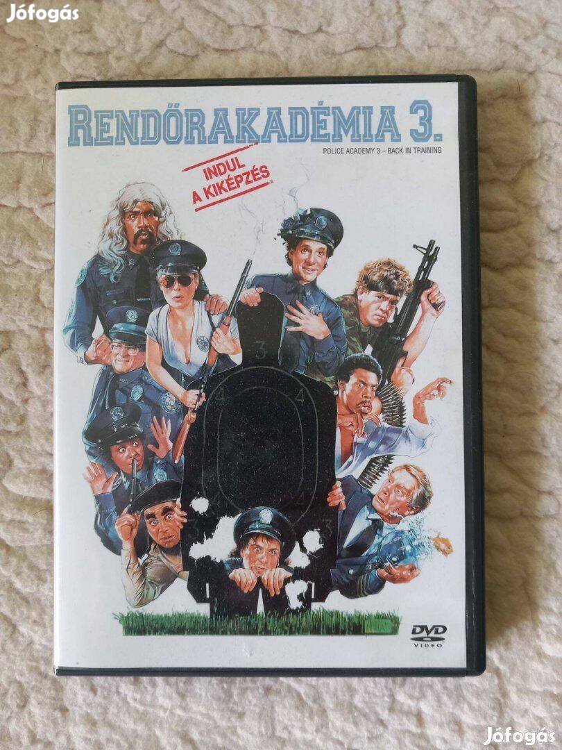 Rendőrakadémia 3 DVD