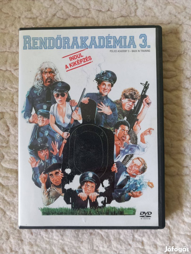 Rendőrakadémia 3 DVD