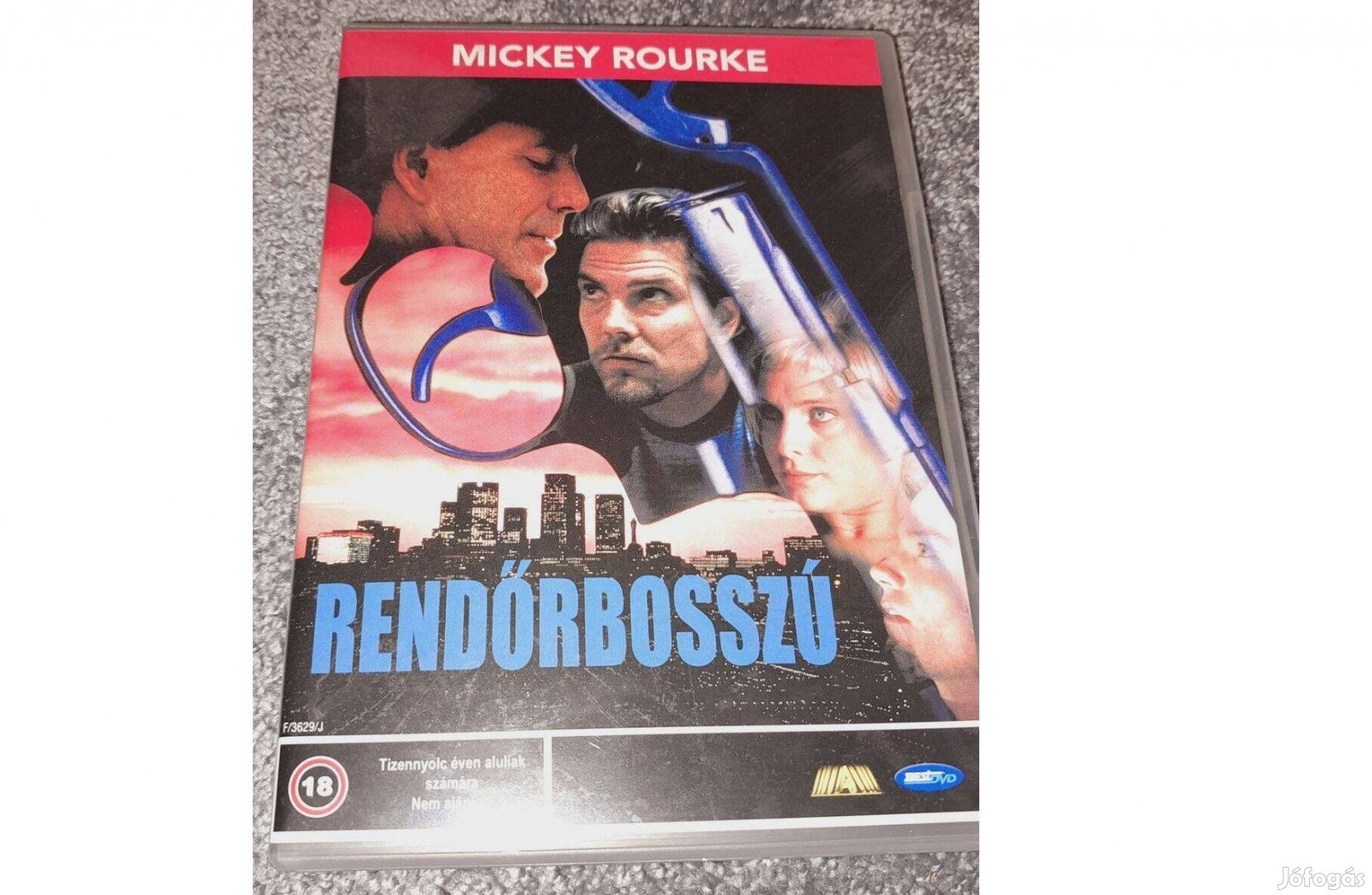 Rendőrbosszú DVD Szinkronizált, karcmentes lemez (Mickey Rourke)