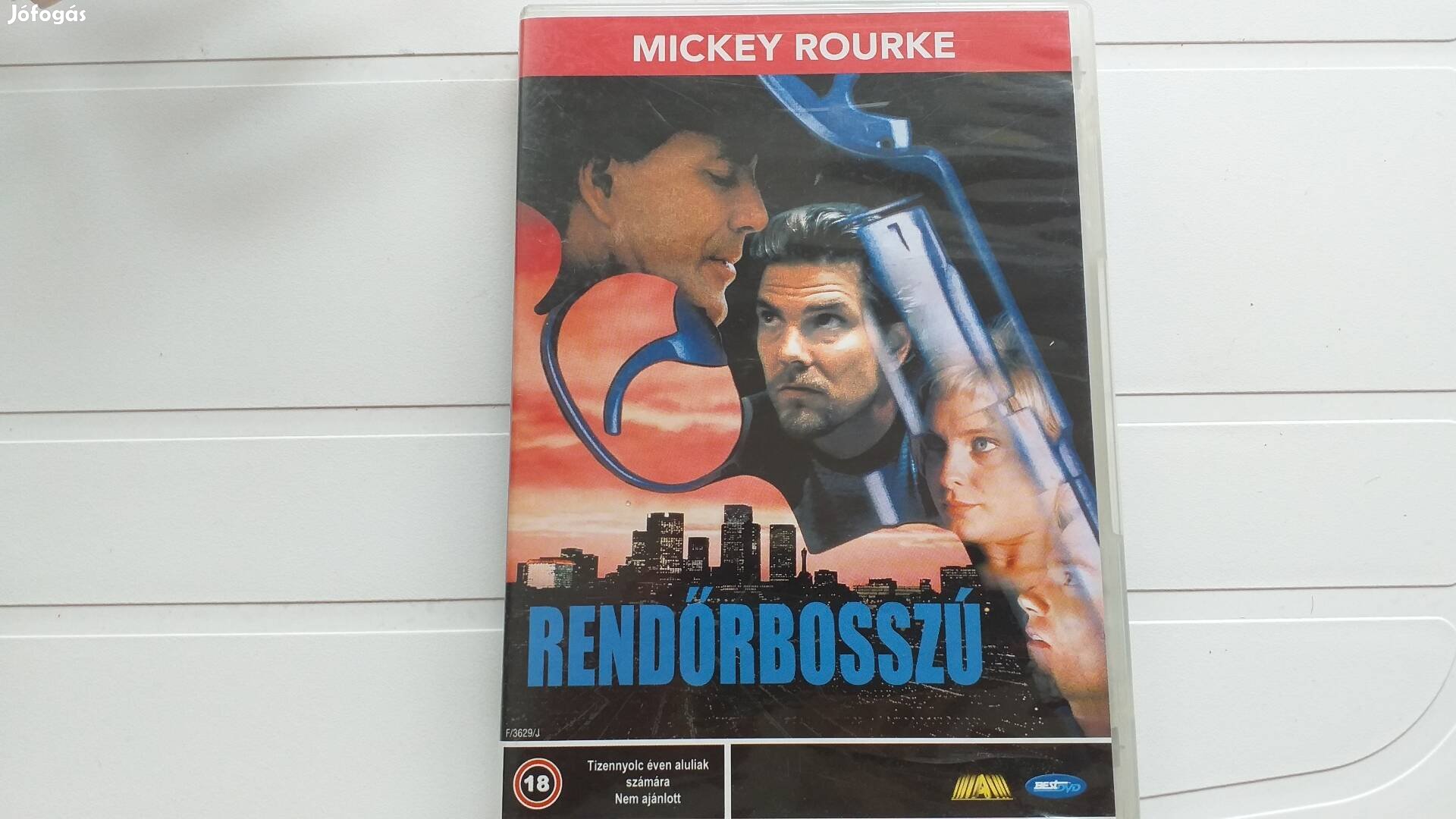 Rendőrbosszú akciófilm DVD-Micjey Rourke