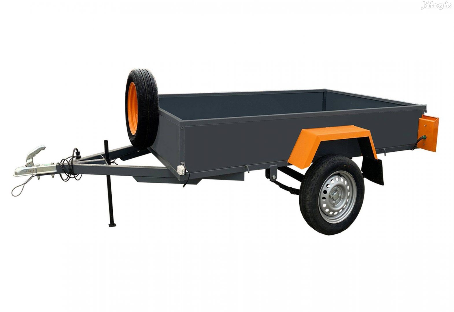 Rendszámmal 4 év műszakival Új strapabíró utánfutó 150x260