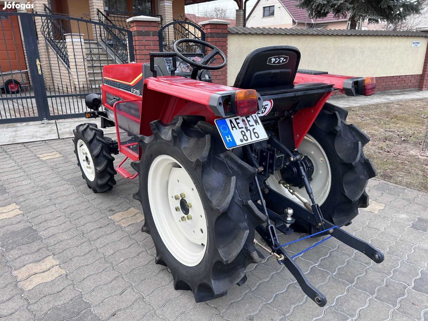 Rendszámos Yanmar F215D Japán Kistraktor / Traktor (Kubota, Iseki