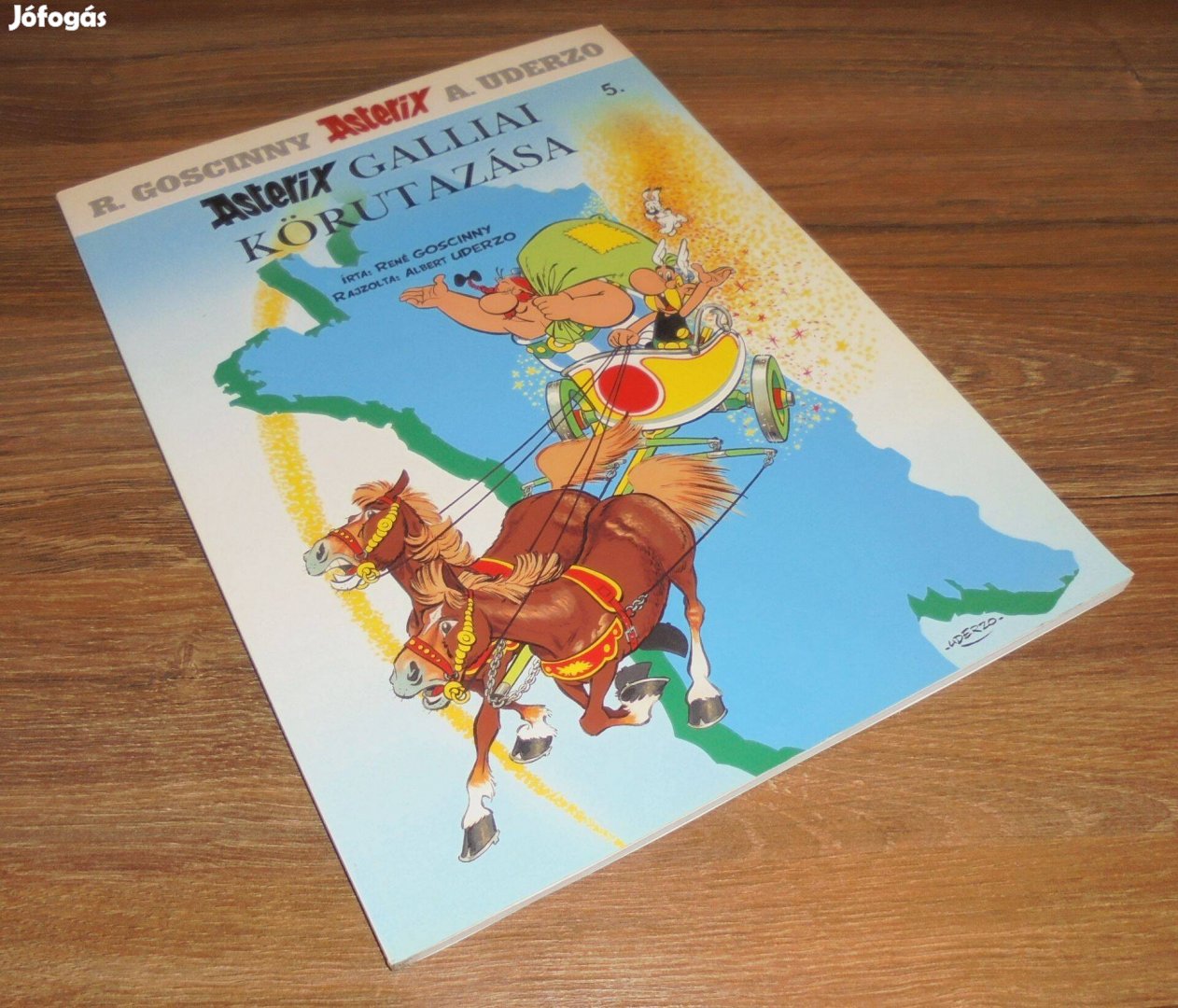 René Goscinny Albert Uderzo Asterix 5. - Asterix galliai körutazása