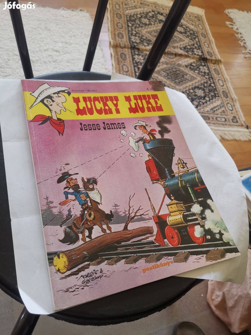 René Goscinny Morris - Lucky Luke - Jesse James - képregény