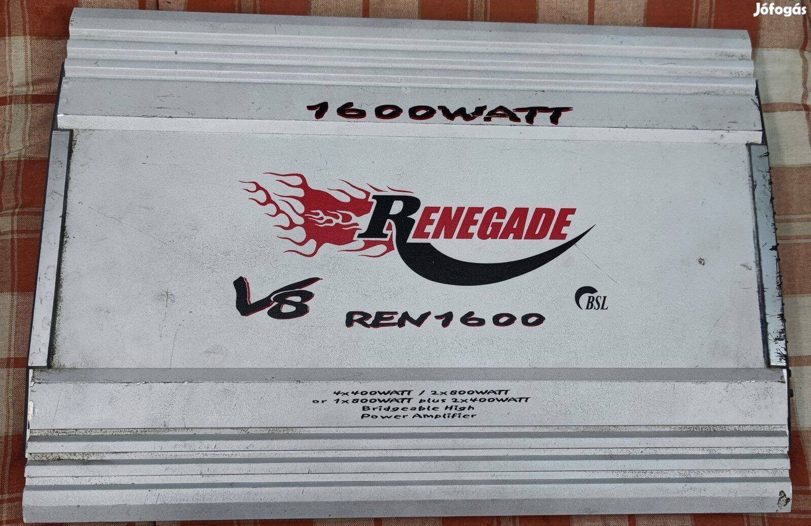 Renegade REN1600 autós erősítő