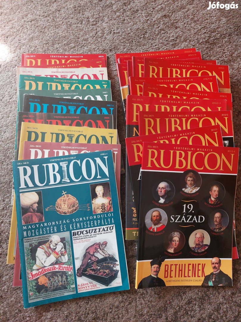 Rengeteg Rubicon magazin eladó!