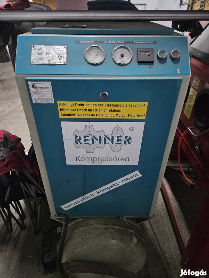 Renner RSD 7,5 kompresszor