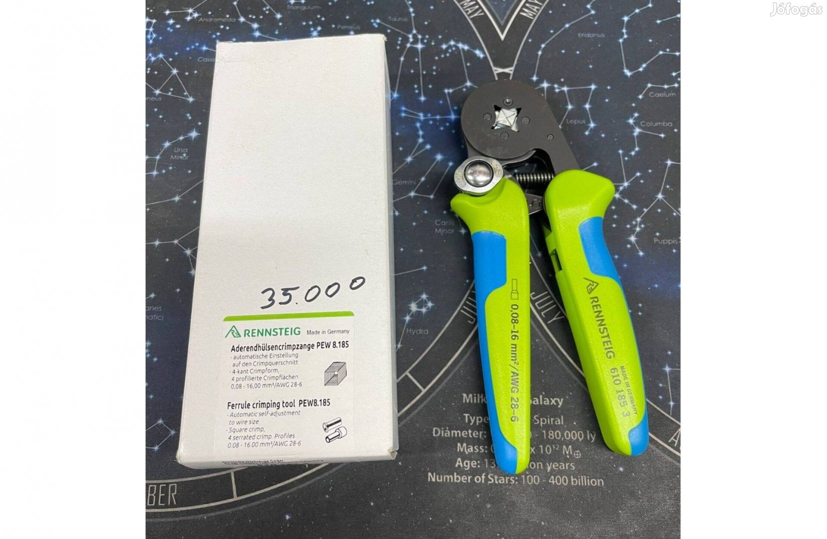 Rennsteig Érvéghüvelyprés 0.08-16mm2-ig