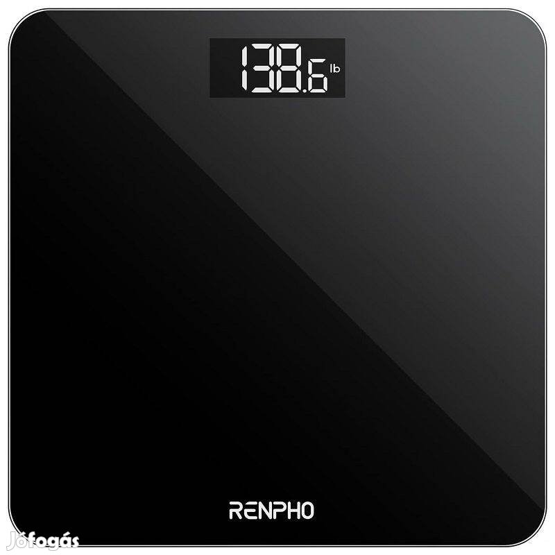 Renpho Core 1s digitális személymérleg, 180kg - fekete (BG260R)