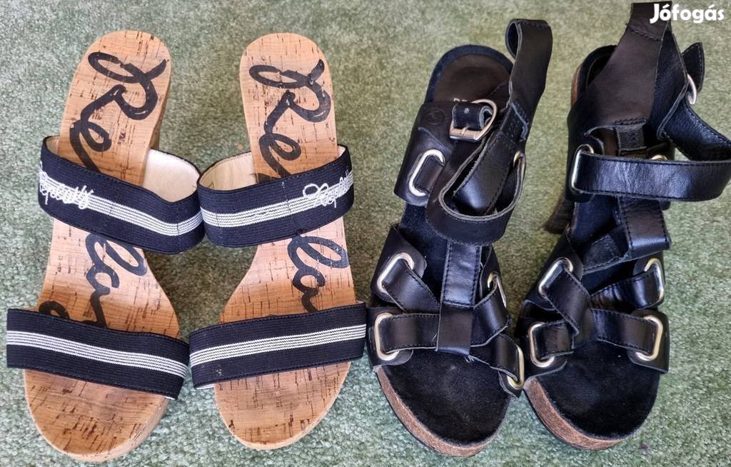 Replay és Bronx 38as divatos, szép német papucs szandál