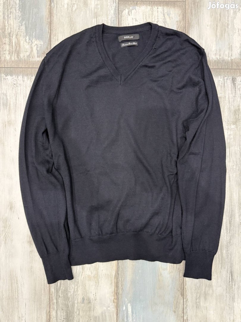 Replay férfi L-es pulóver