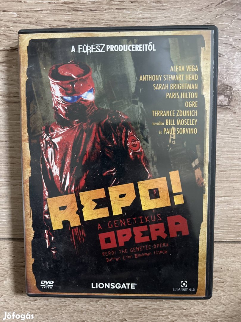 Repo a genetikus opera dvd 