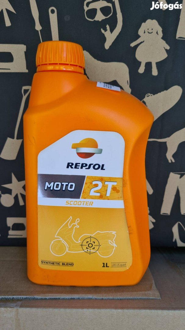 Repsol Moto Scooter 2T 1L kétütemű full szintetikus motorolaj