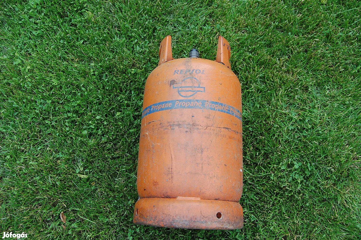 Repsol gázpalack propán lakókocsi lakóautó targonca 12.5Kg