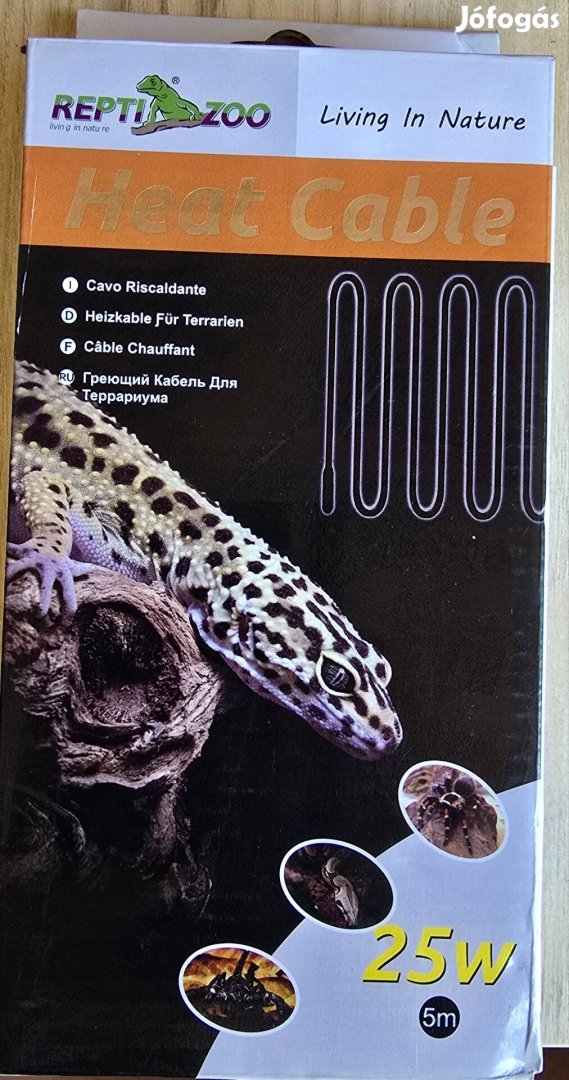 Repti Zoo Heat Cable 25W 5m fűtőkábel