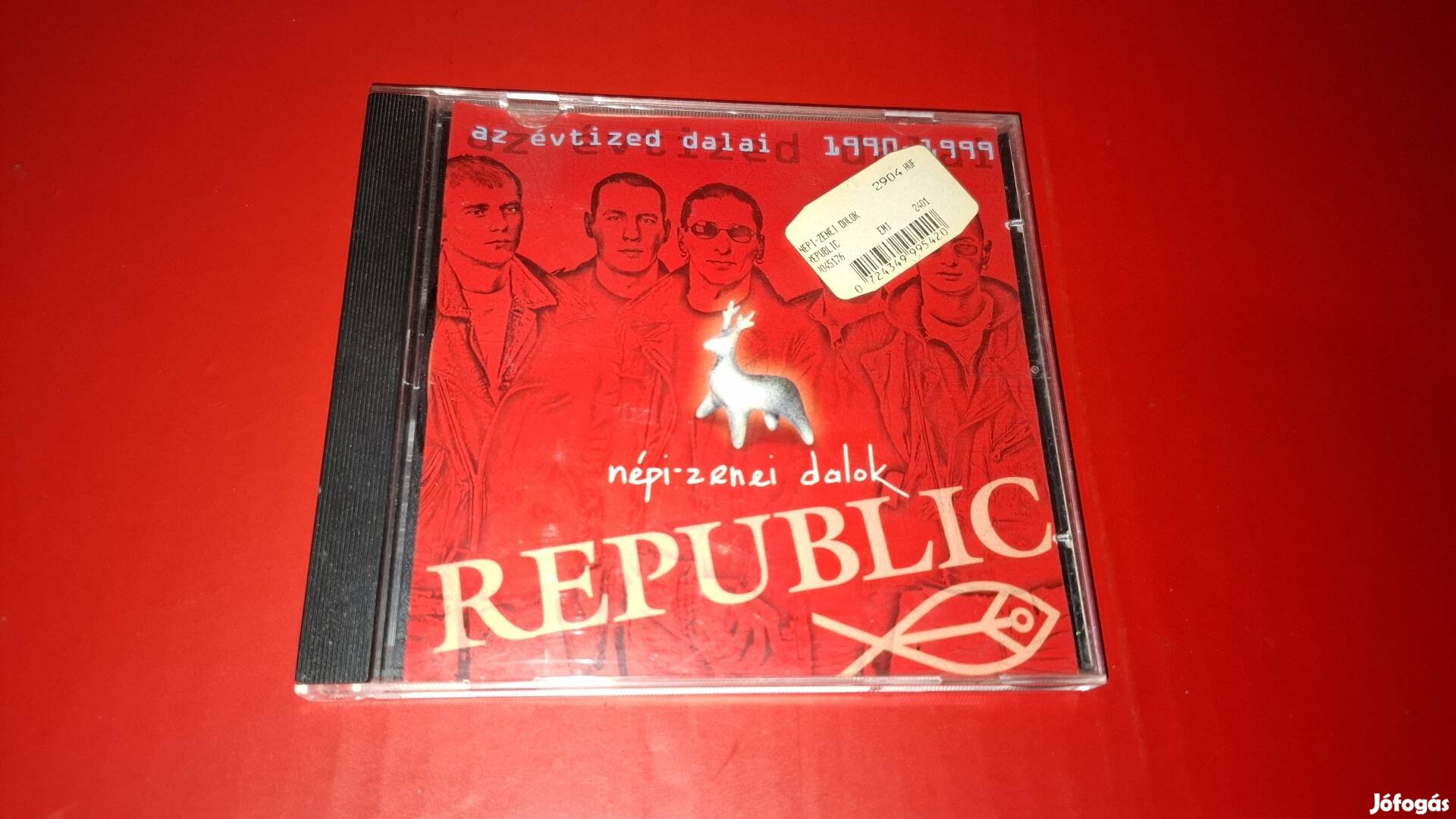 Republic Az évtized dalai Nép-zenei dalok Cd 1999