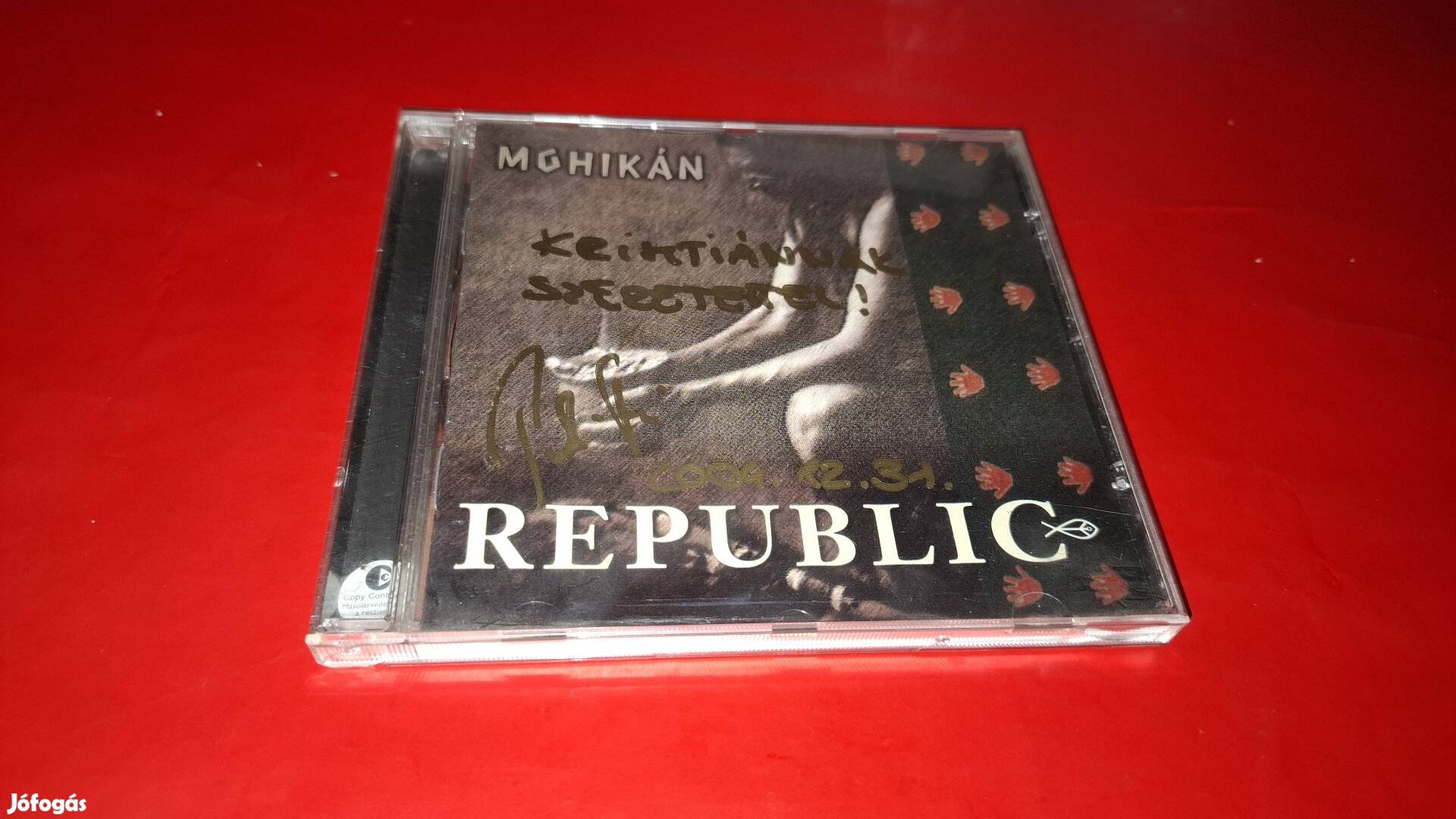 Republic Mohikán Cd Dedikált 2004