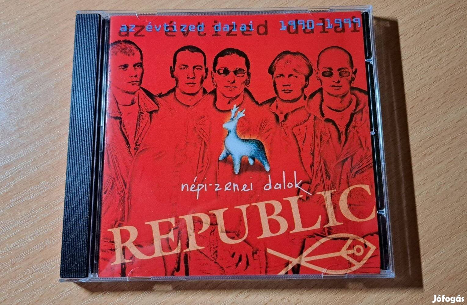 Republic - Az évtized dalai 1990 - 1999 Népzenei dalok - CD