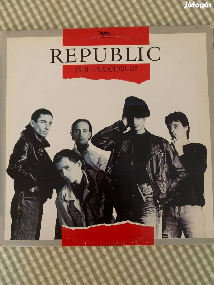 Republic - Indul a mandula lemez bakelit / vinyl