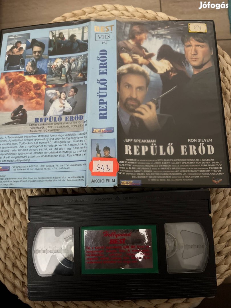 Repülő erőd vhs kazetta