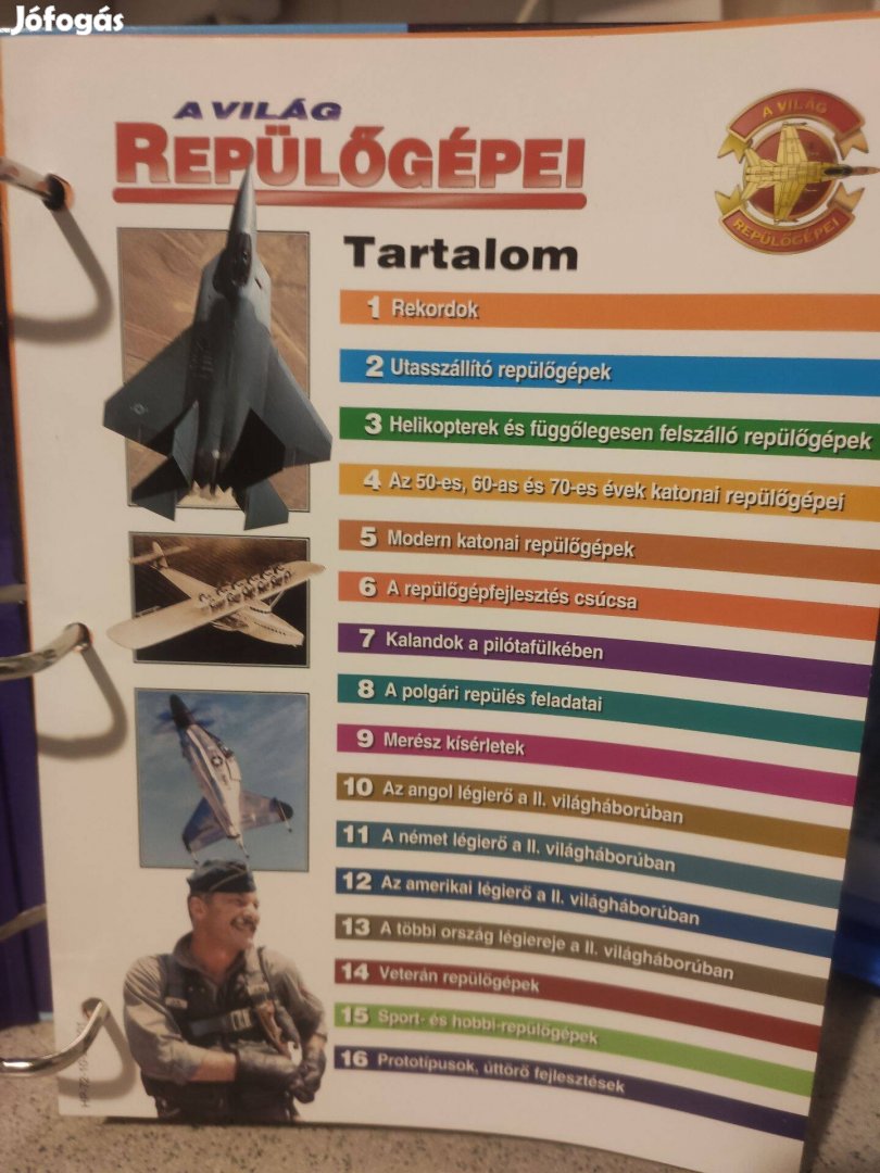 Repülőgépek katalógusa