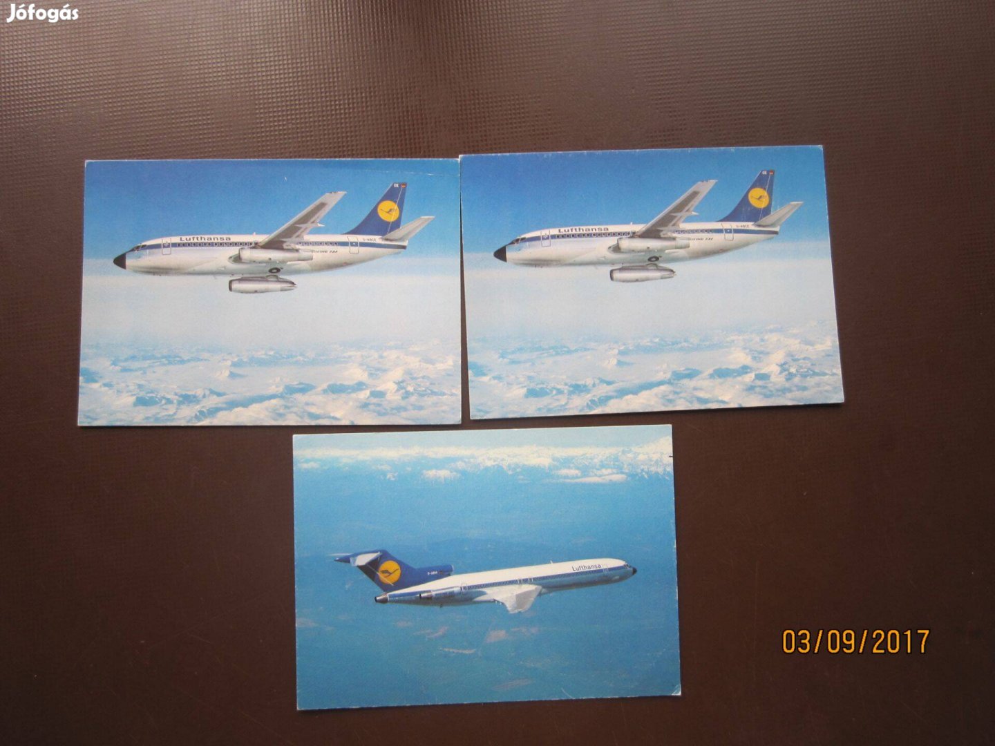 Repülőkről postatiszta képeslapok eladó