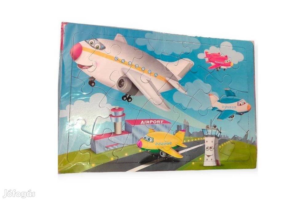 Repülős puzzle gyerekeknek 24 darabos karton kirakó