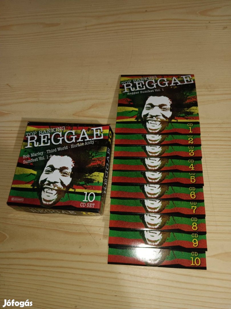 Rerrae 10 CD SET Bob marley