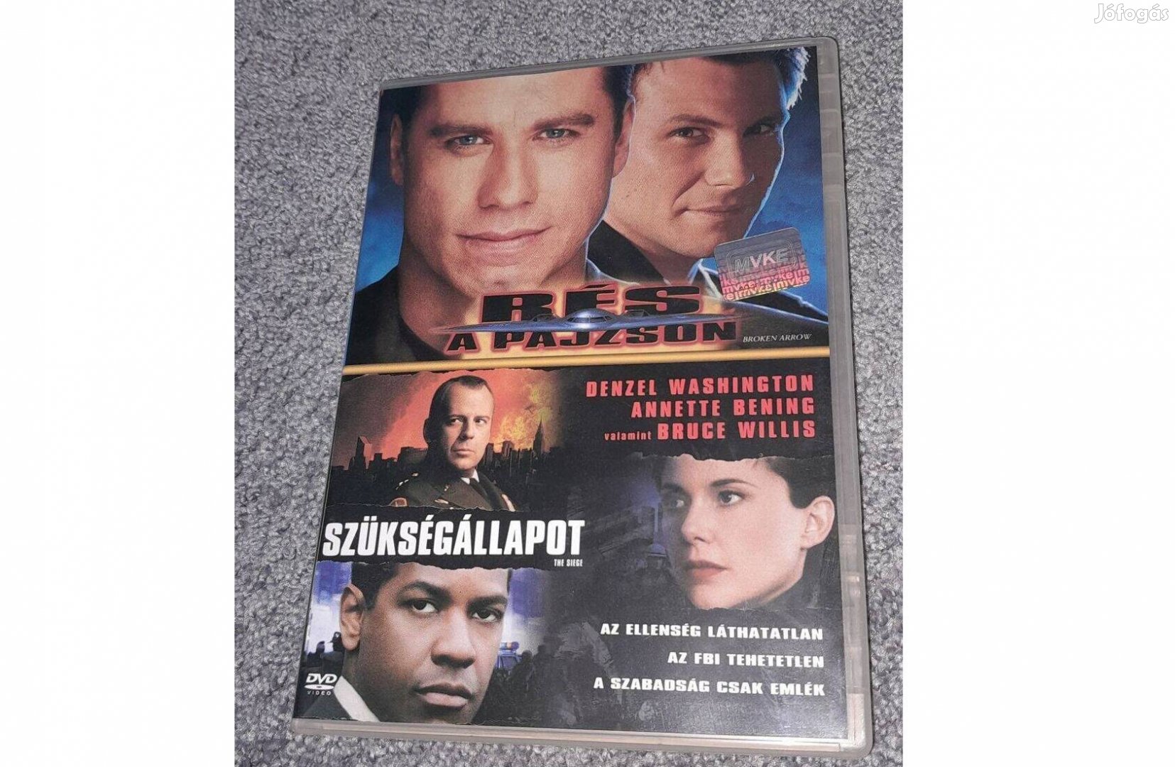 Rés a pajzson + Szükségállapot / 2 DVD 1 tokban Szinkronos karcmentes